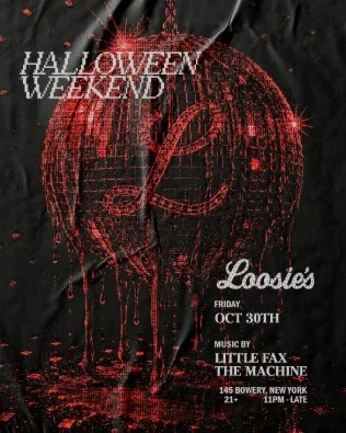 Halloween Weekend @ Loosie's flyer