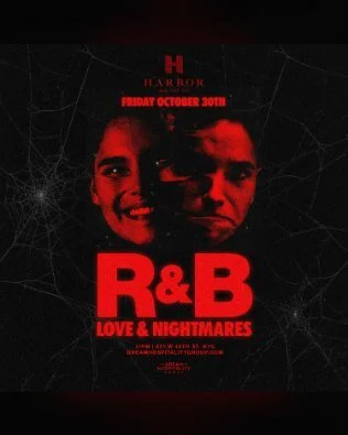 R&B Love & Nightmares flyer