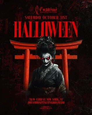 Halloween @ Fushimi (18+) flyer
