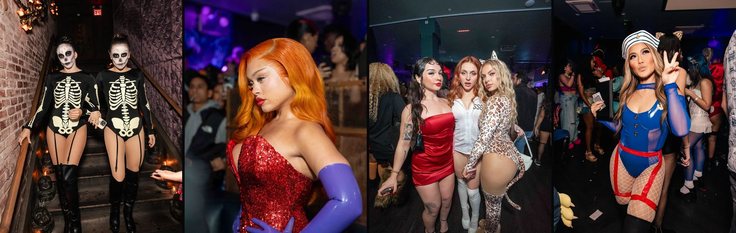 Costumes at Dream Halloween parties