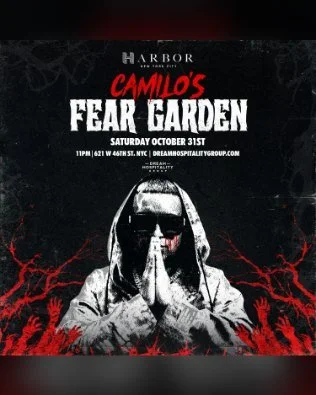 Camilo's Fear Garden flyer