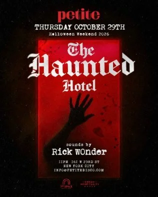 The Haunted Hotel · Night one flyer