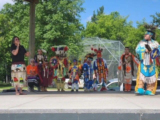 Portrait of Kawacatooose Boyz Singers and dance troupe
