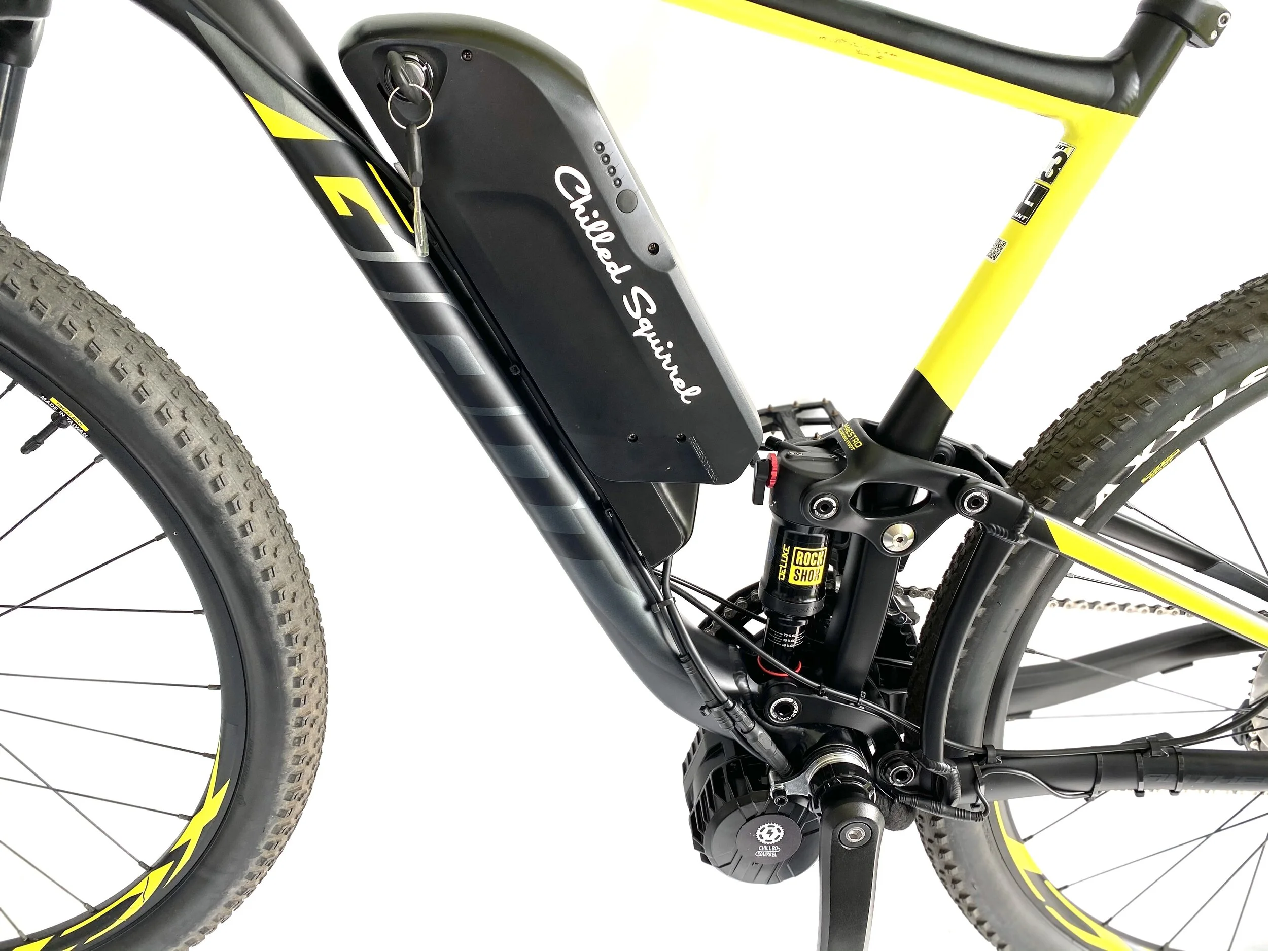 Ebike conversion kit components