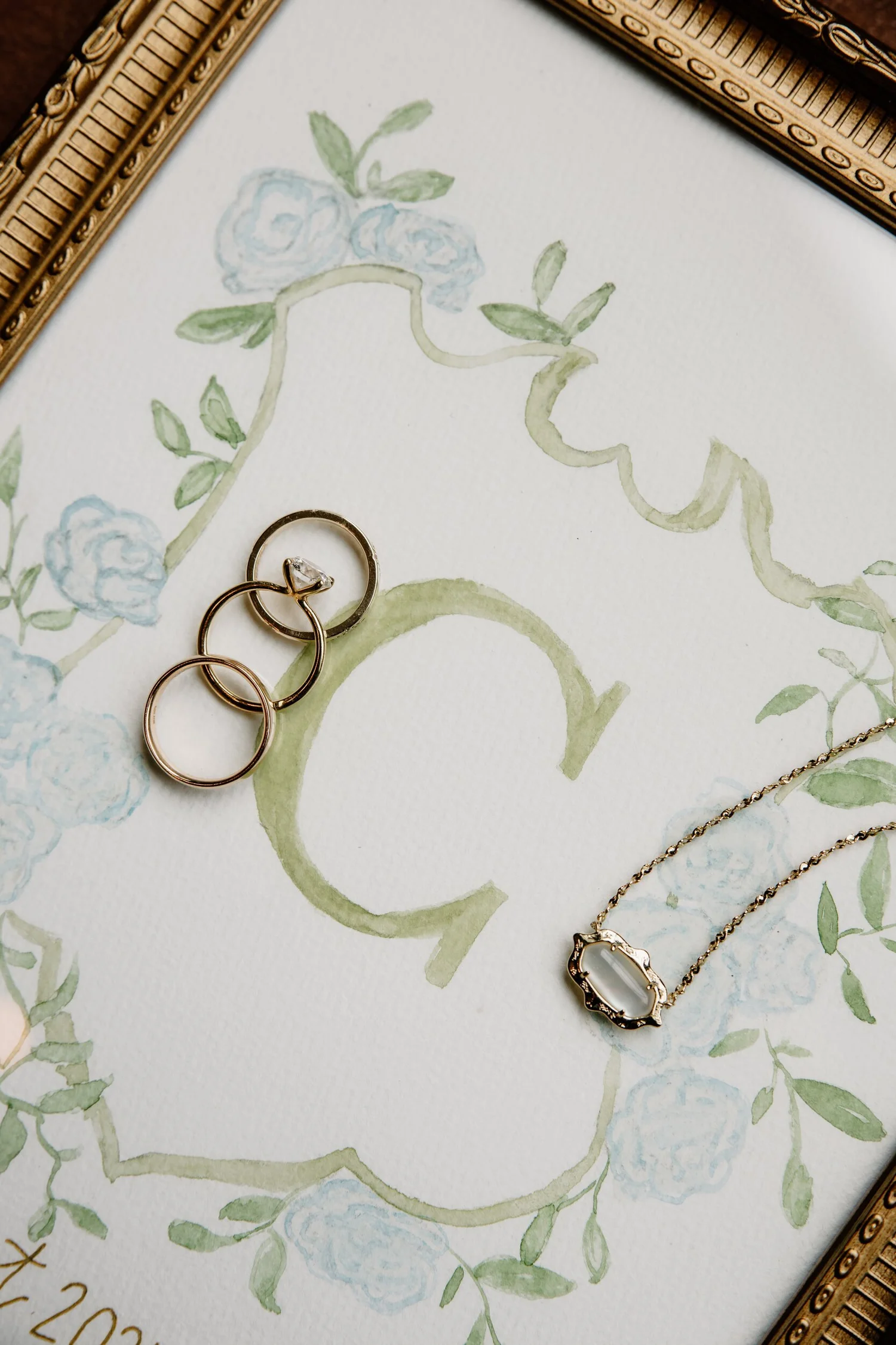 Rings on the monogram