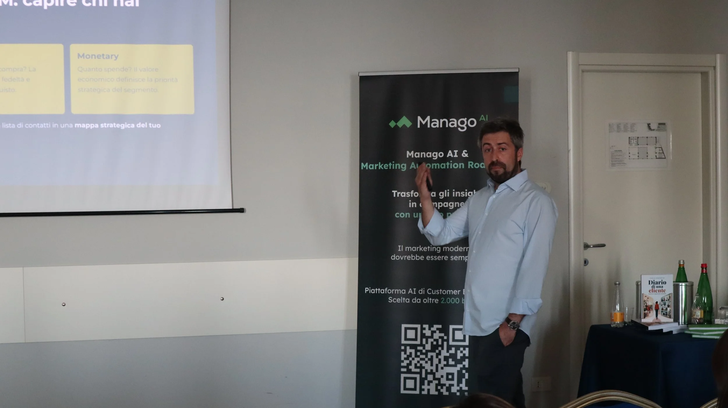 Approfondimento sulla segmentazione RFM durante il Marketing Automation Roadshow di Salerno