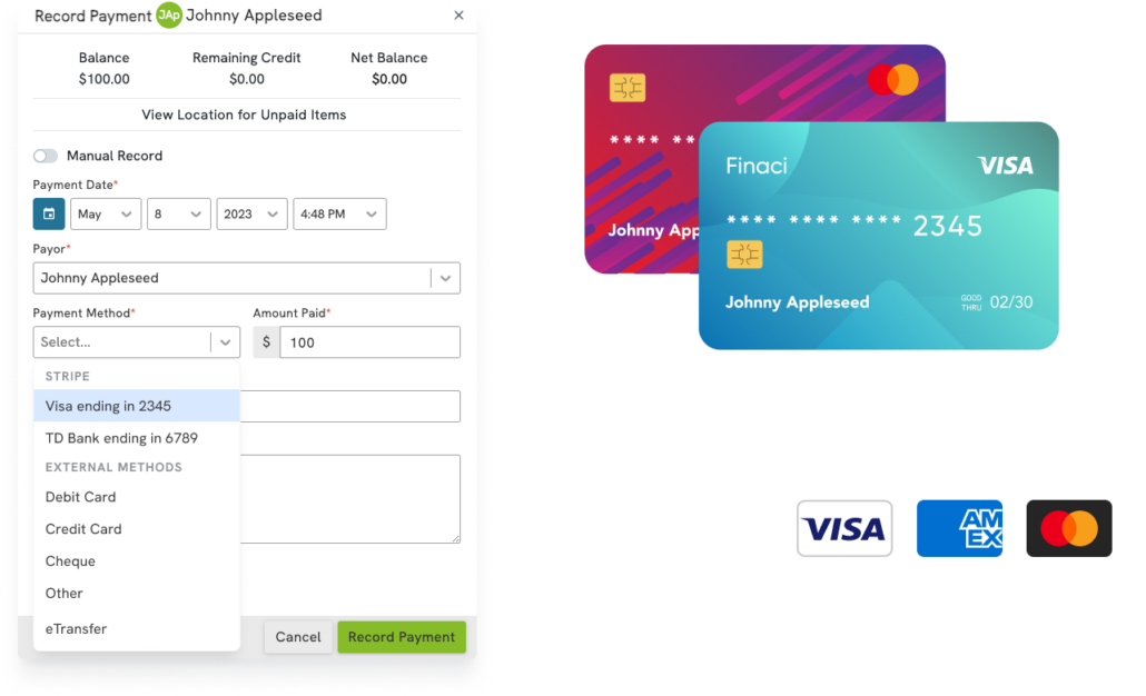 Billing and invoicing dashboard