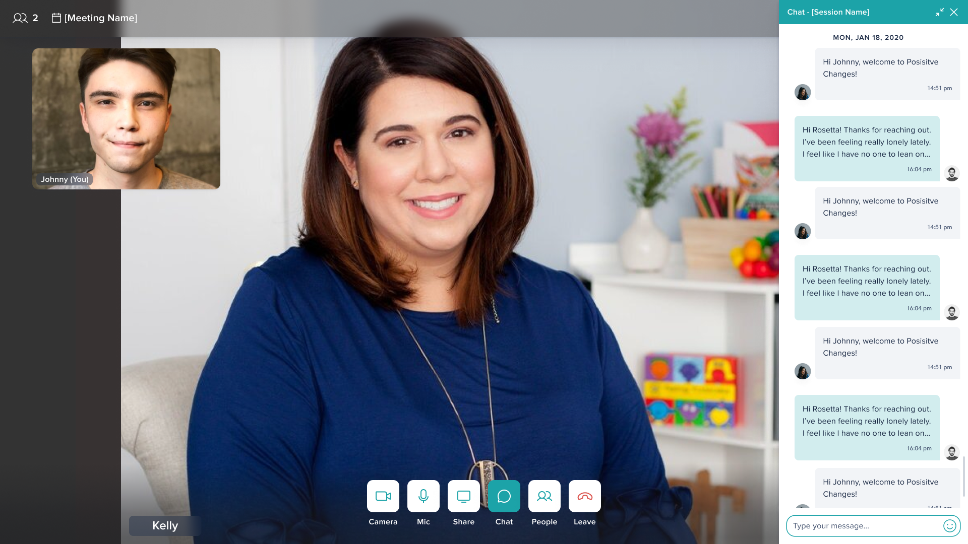 Zencare Practice Management video therapy dashboard