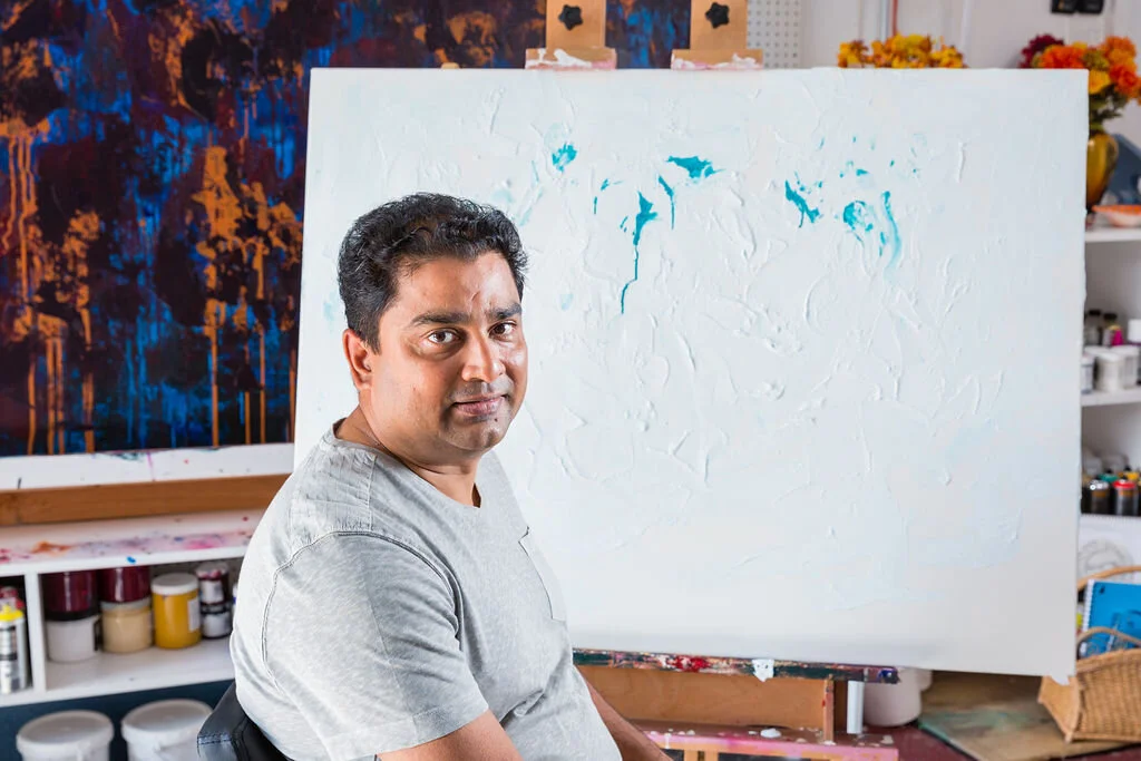 Vikash Jha Studios — Abstract Art Detail