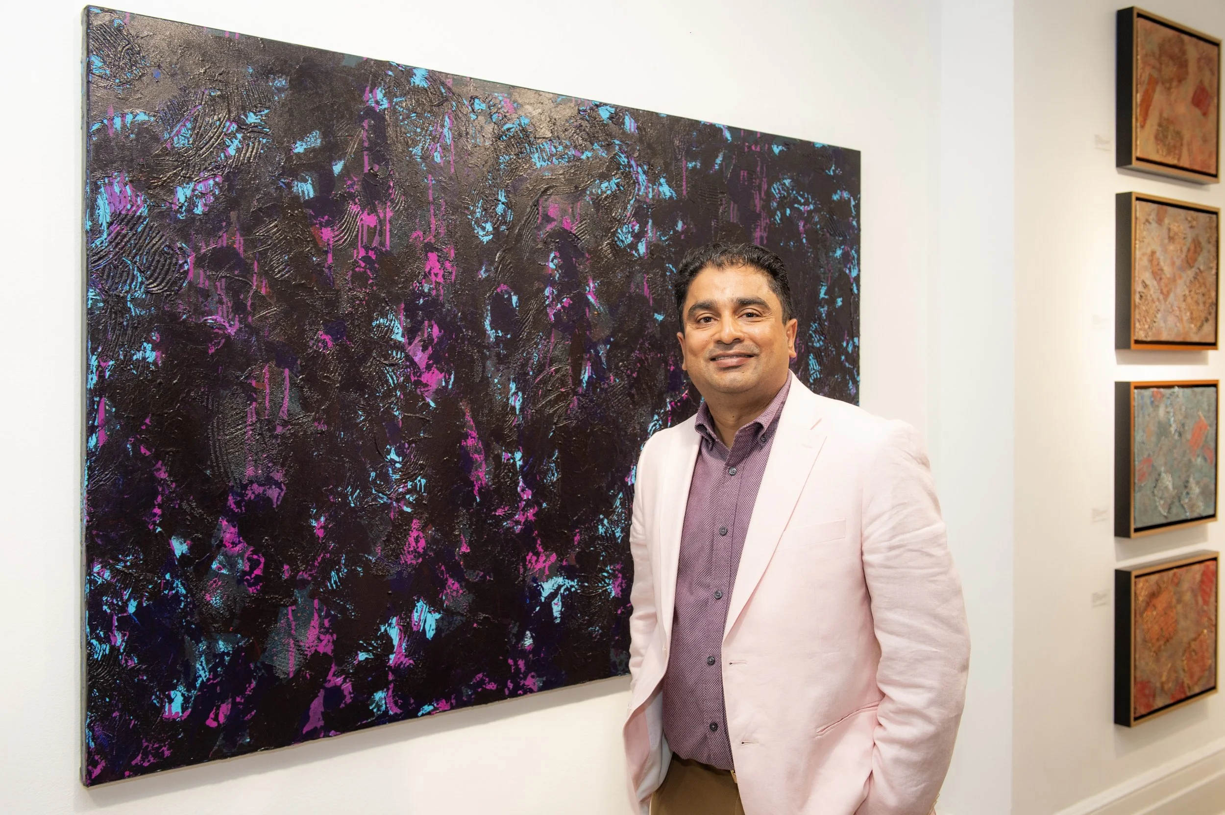 Vikash Jha — Investment Banker & Abstract Artist