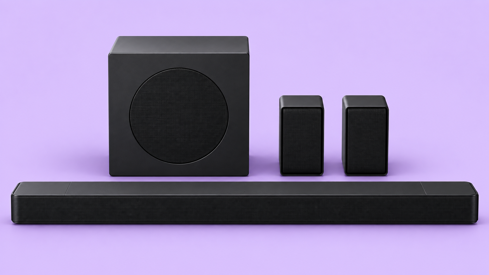 Hisense AX5140Q con subwoofer e diffusori surround