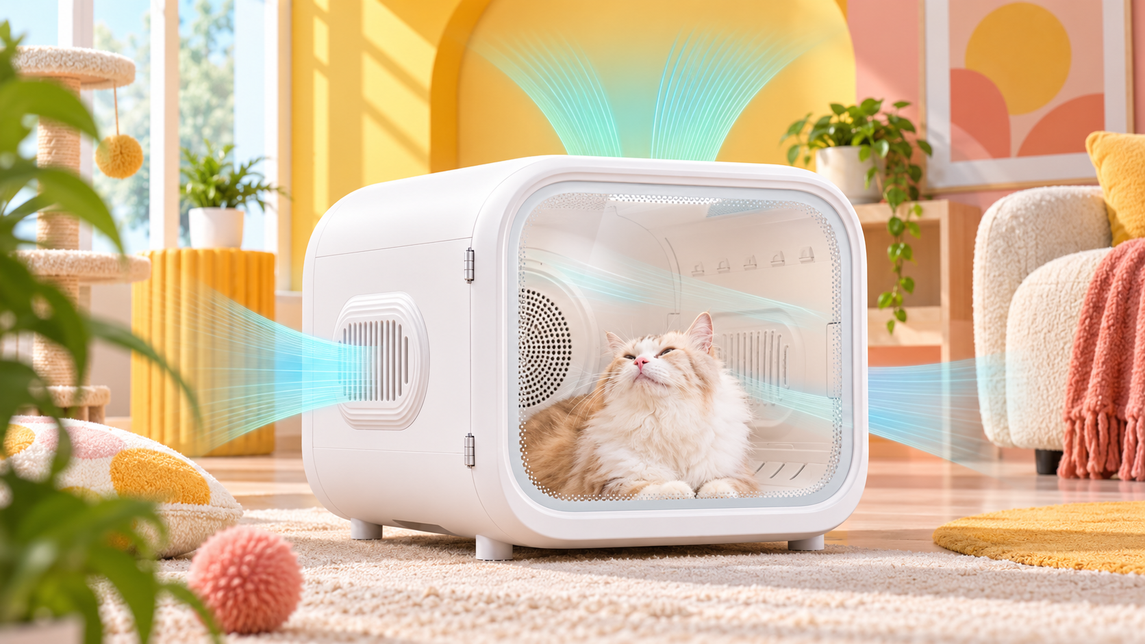 PETKIT AirSalon Max, immagine della recensione dedicata a frequenza e valore