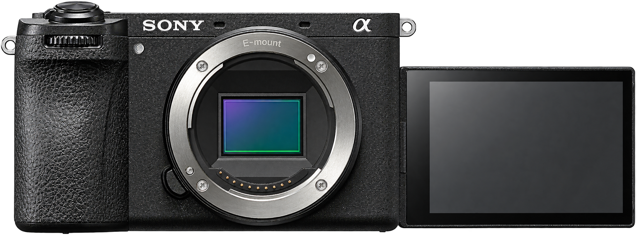 Sony a6700 su sfondo trasparente