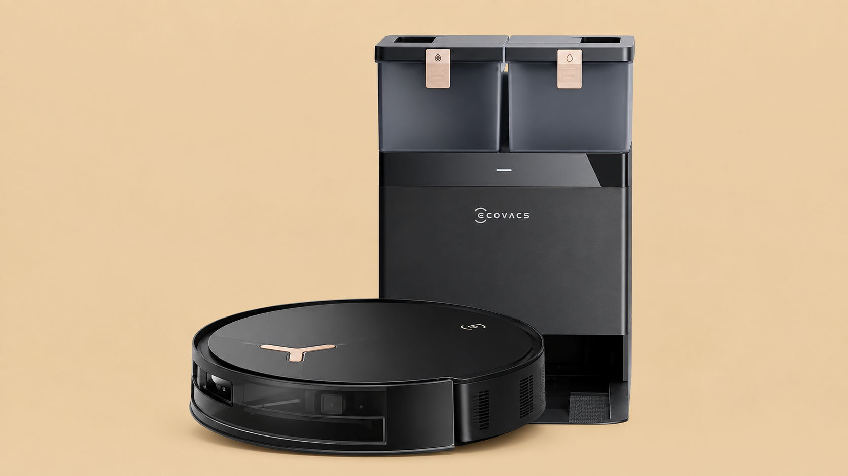 ECOVACS DEEBOT T50 Max Pro Omni con stazione di ricarica