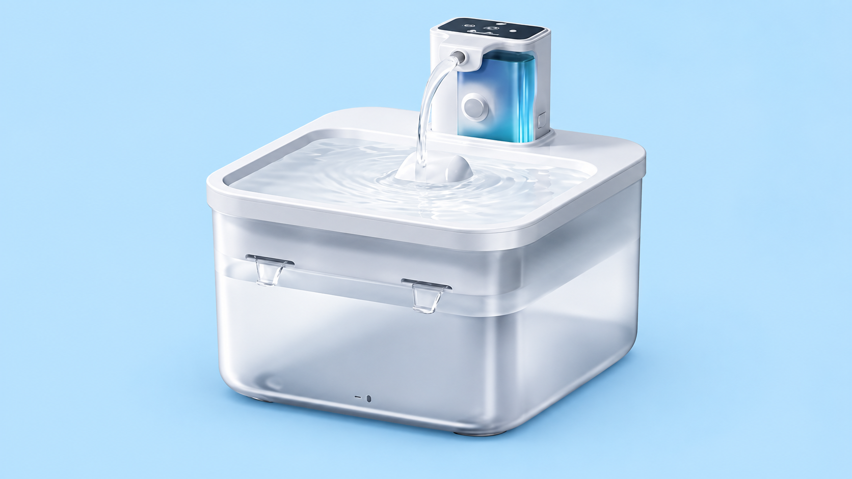 DownyPaws DPWFP6 — fontanella per gatti a batteria