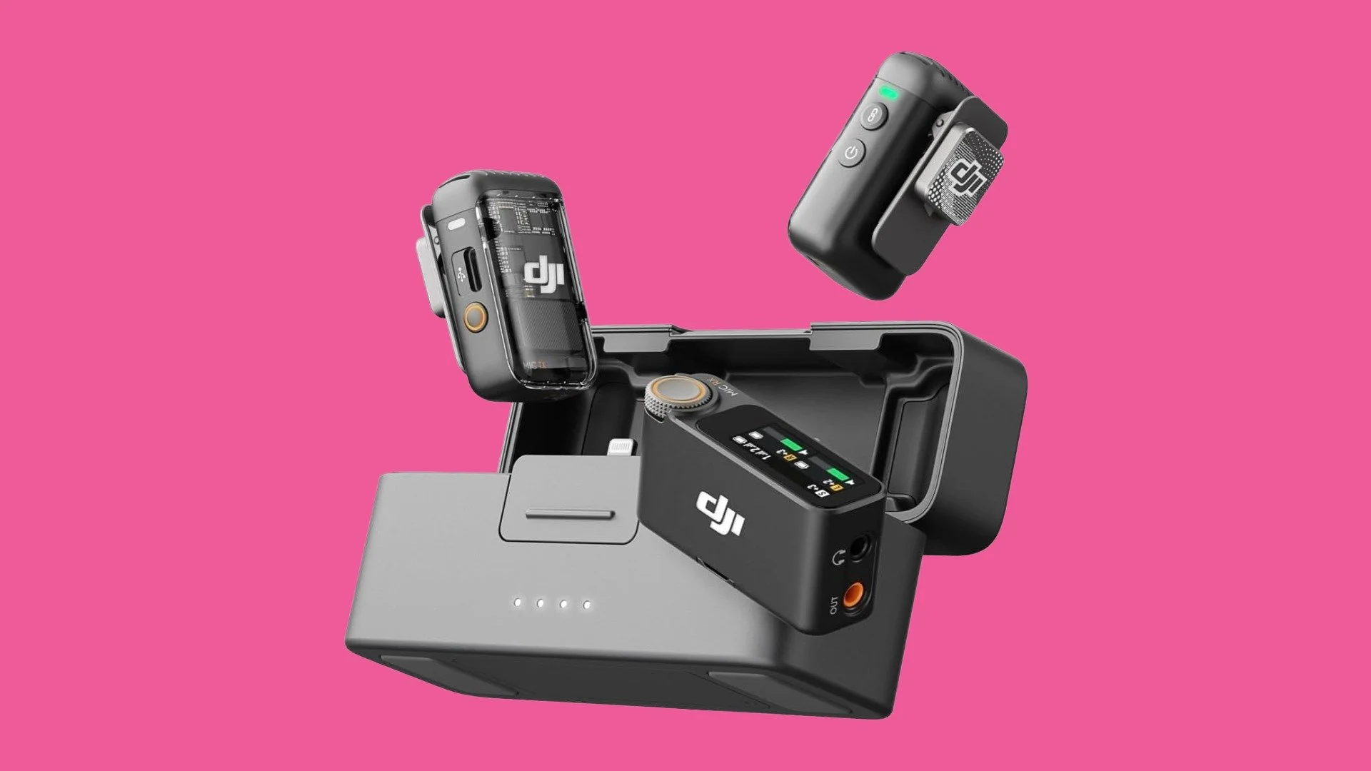 DJI Mic 2 microfono wireless fascia media