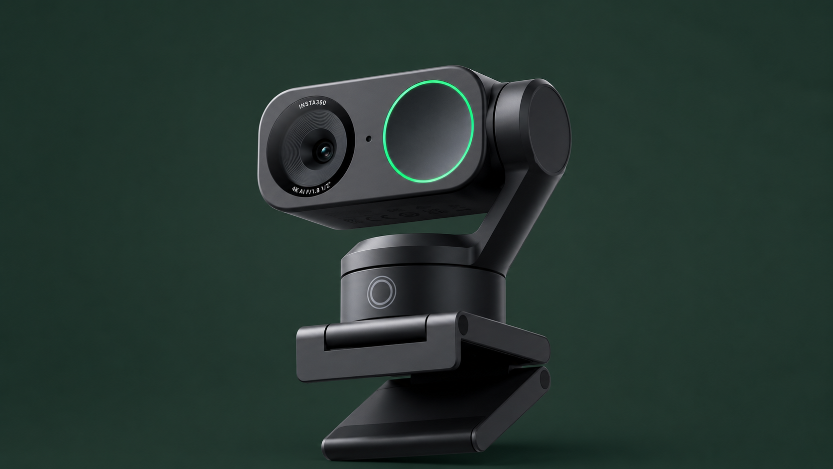 Insta360 Link 2, webcam 4K con gimbal e tracking AI