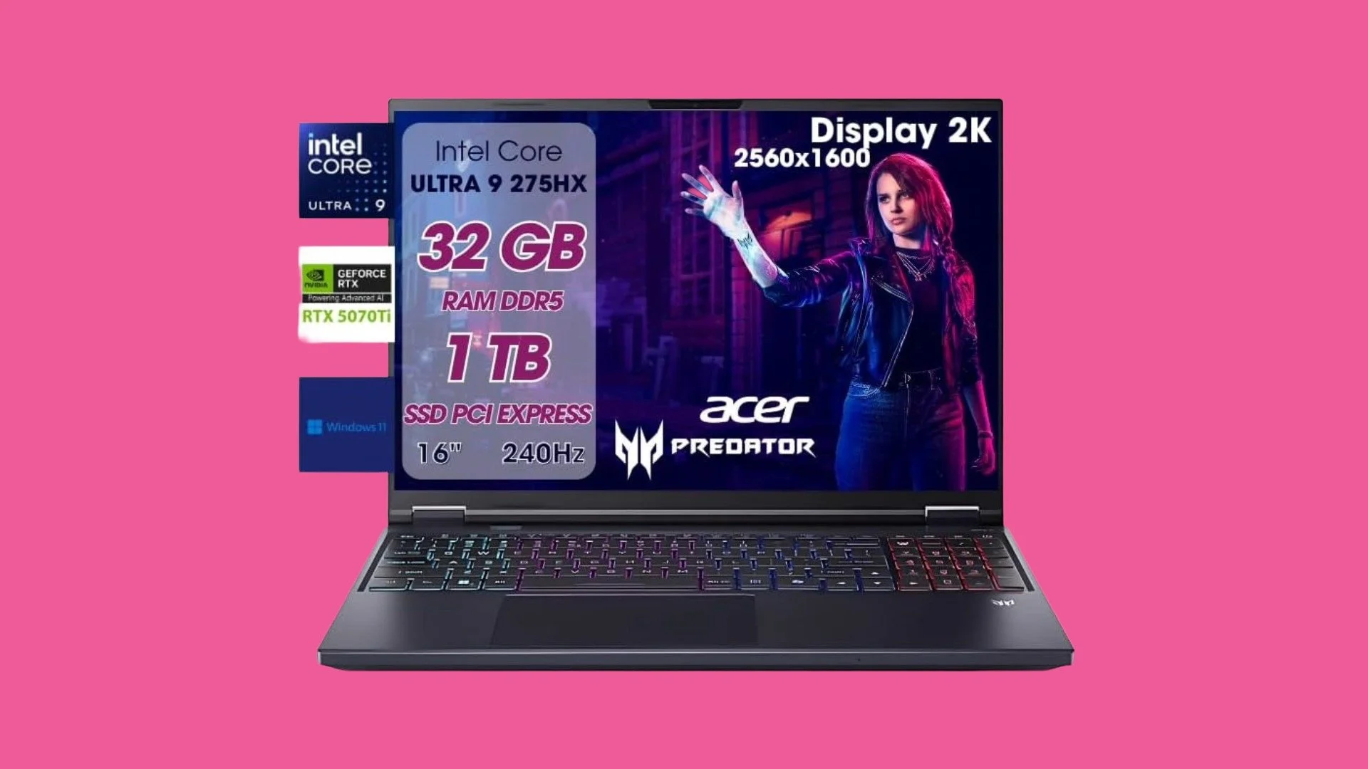 Acer Predator Helios Neo 16 AI PHN16-73