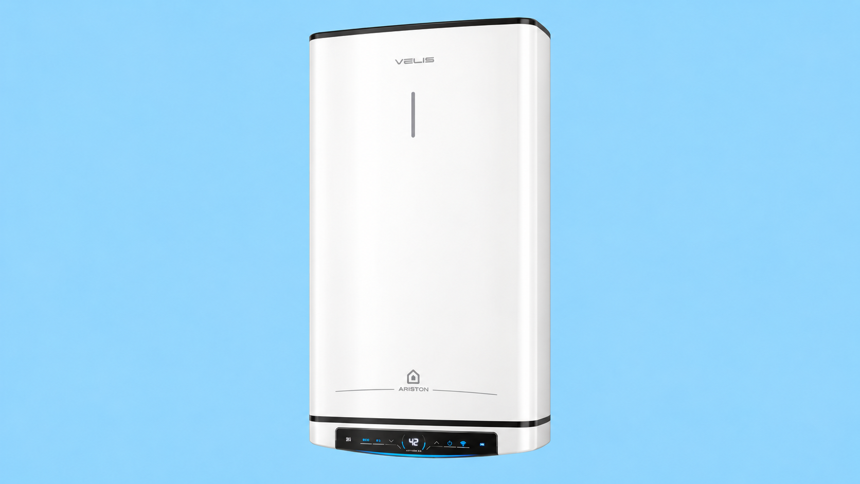 Illustrazione editoriale di Ariston Velis Pro Dry Wi-Fi 80, modello piatto 3100909