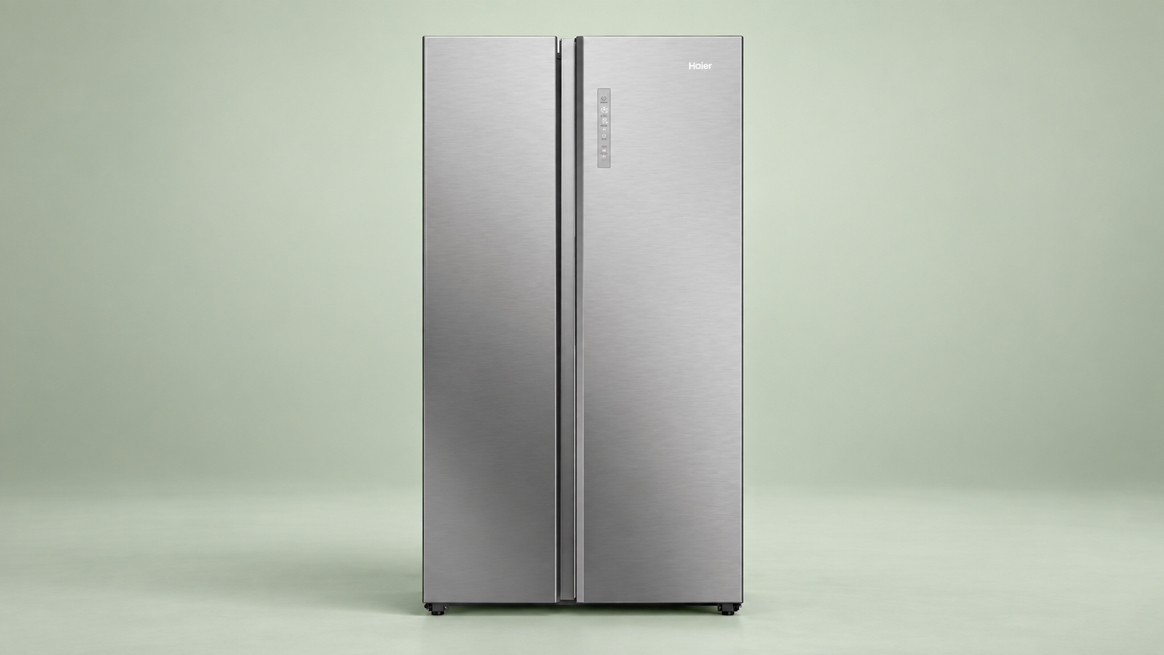Illustrazione editoriale di Haier HSW79F18ANMM a due porte, senza dispenser