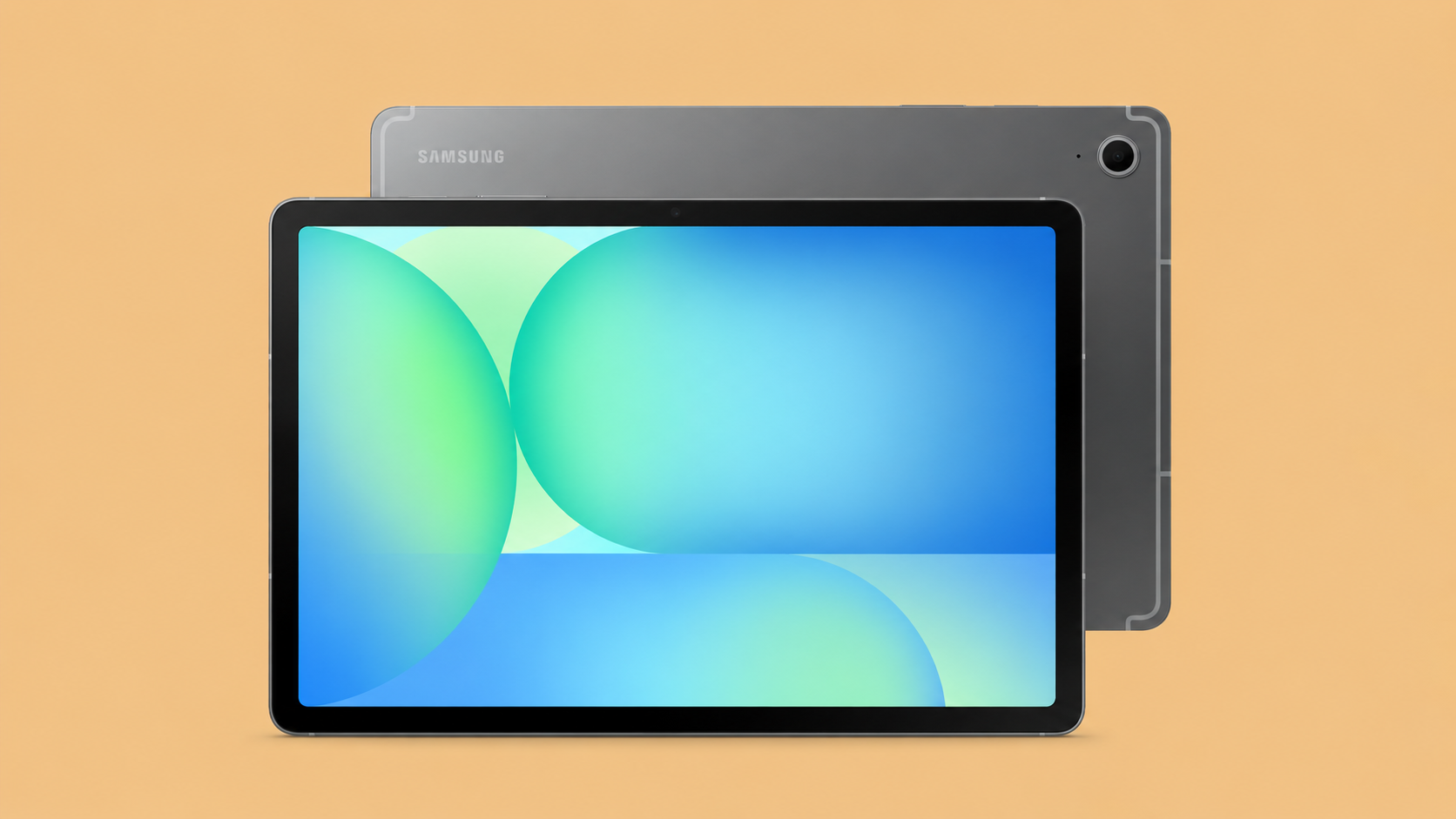 Samsung Galaxy Tab S10 FE con S Pen su sfondo chiaro