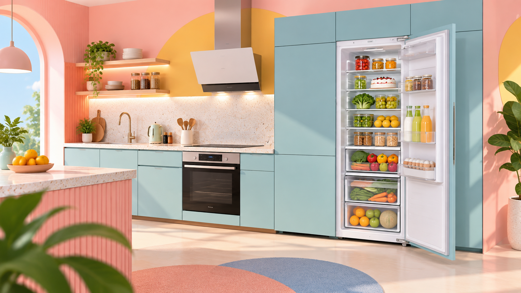 Frigoriferi combinati per la cucina