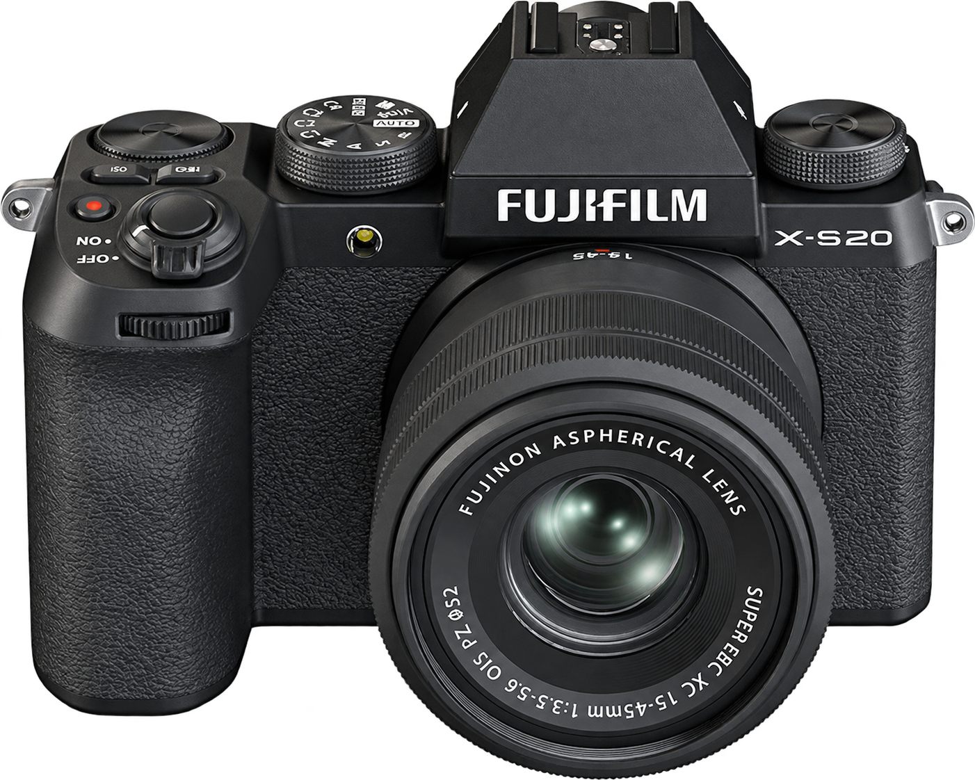 Fujifilm X-S20 su sfondo trasparente