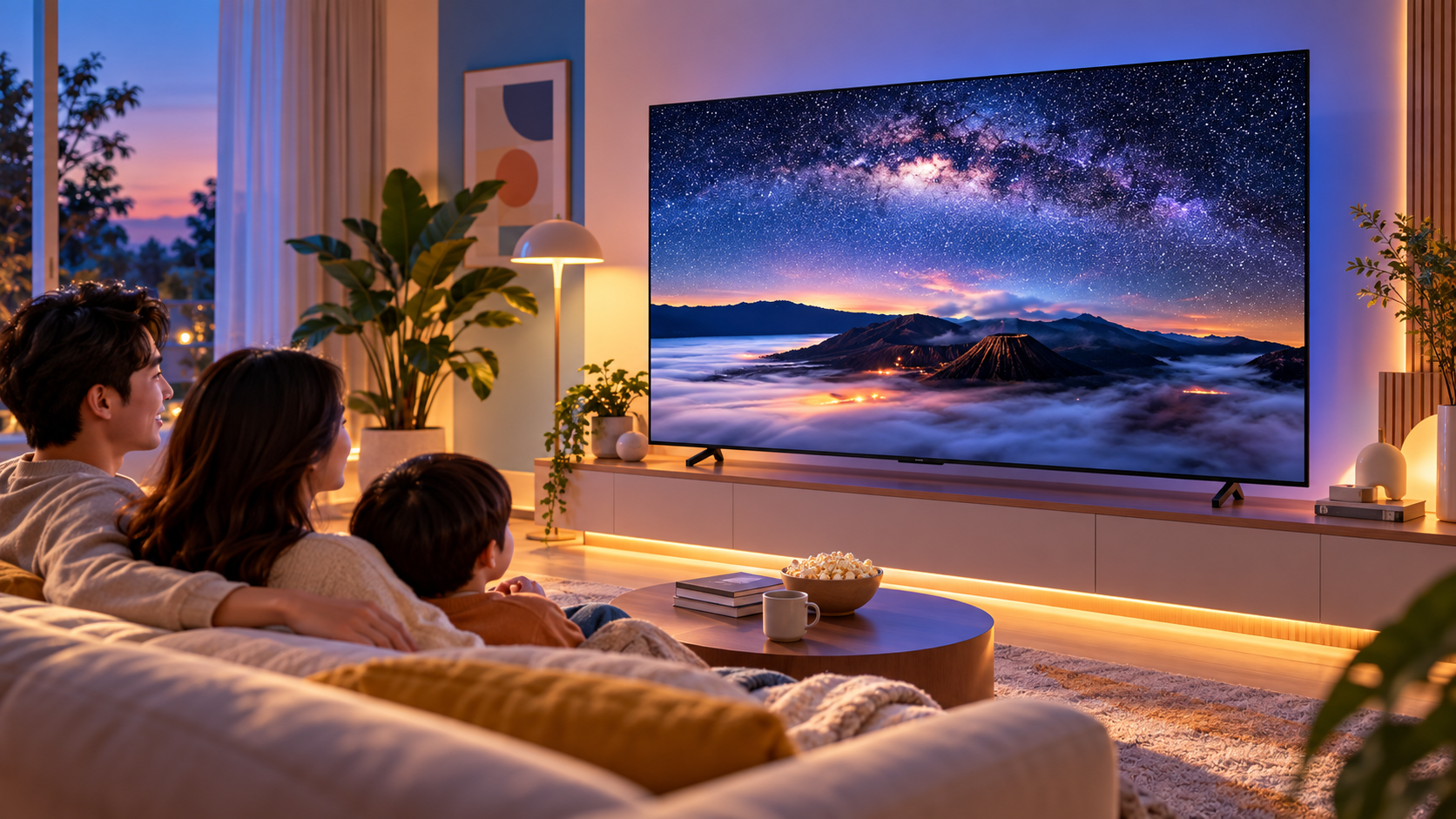 Sony BRAVIA 6 da 55 pollici in un’ambientazione editoriale