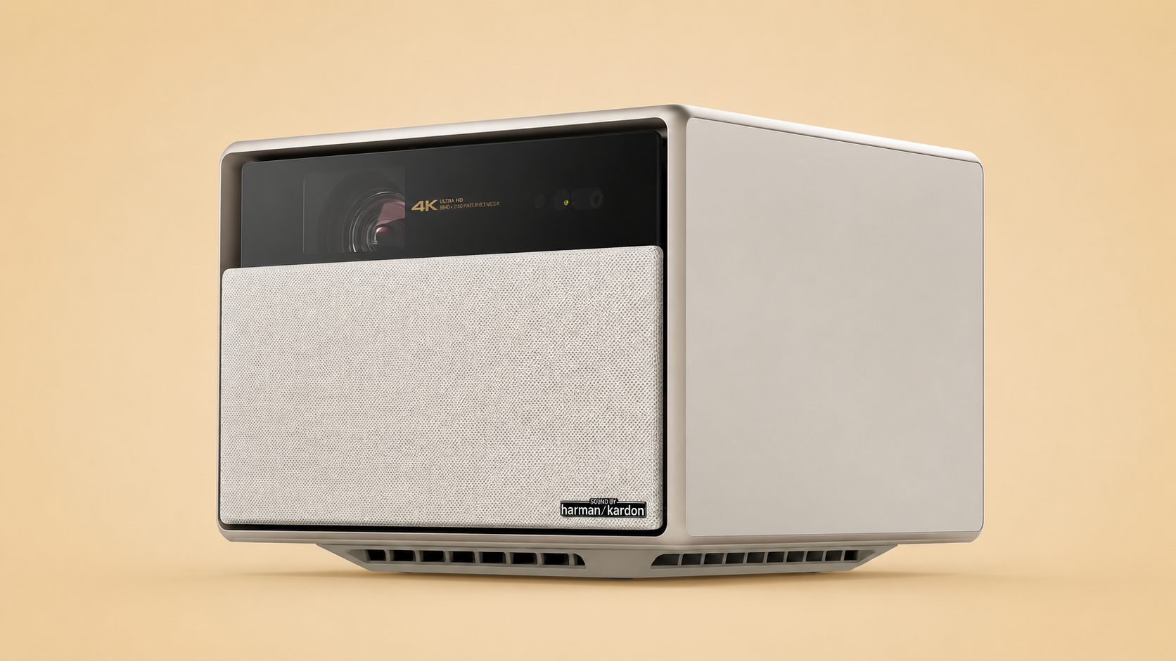 Proiettore XGIMI HORIZON Ultra su sfondo editoriale