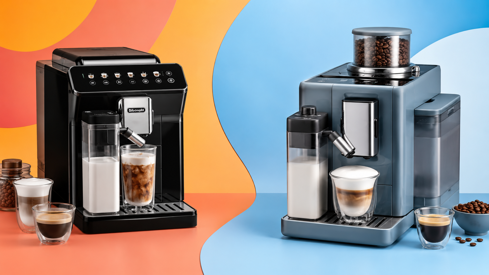 De’Longhi Rivelia e De’Longhi Eletta Explore a confronto