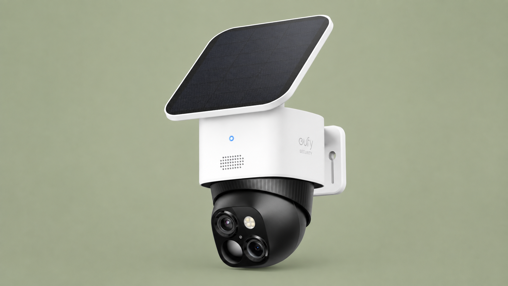 eufy SoloCam S340 con doppio obiettivo e pannello solare