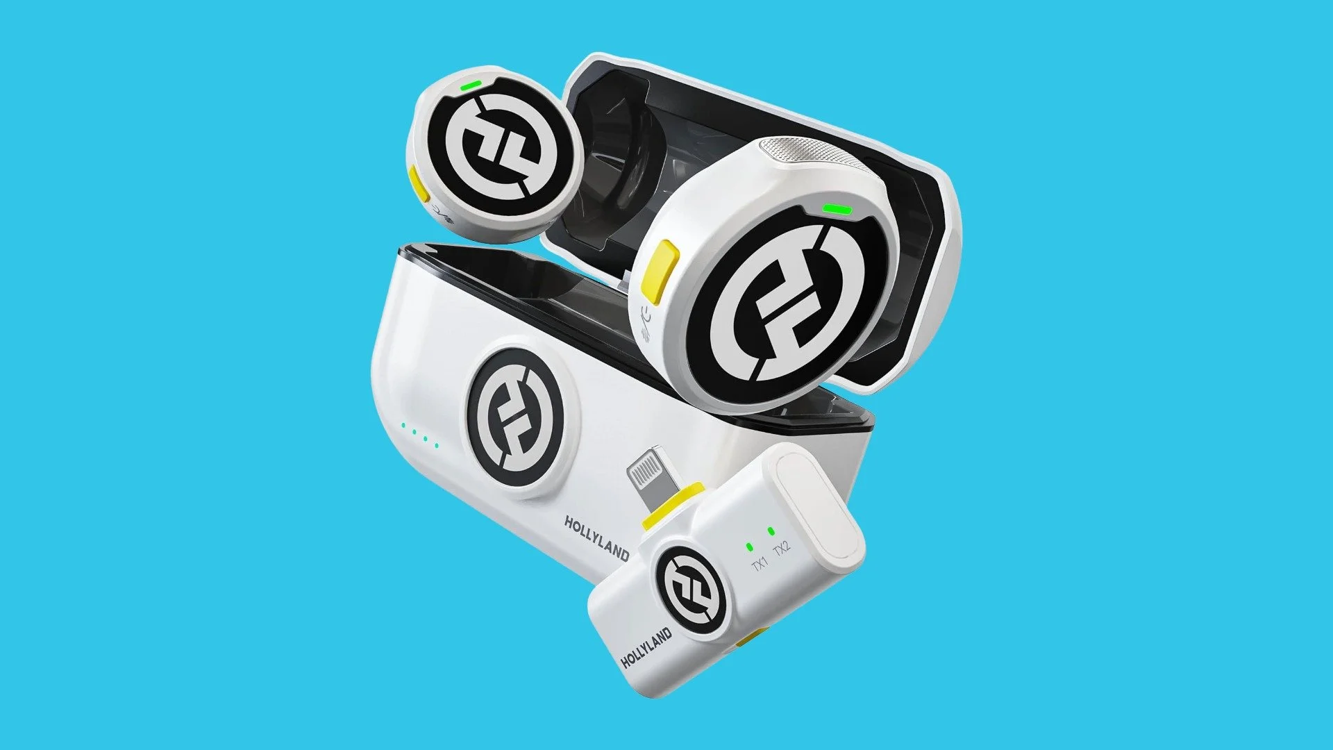 Hollyland Lark M2 Combo 3 ricevitori multi-dispositivo