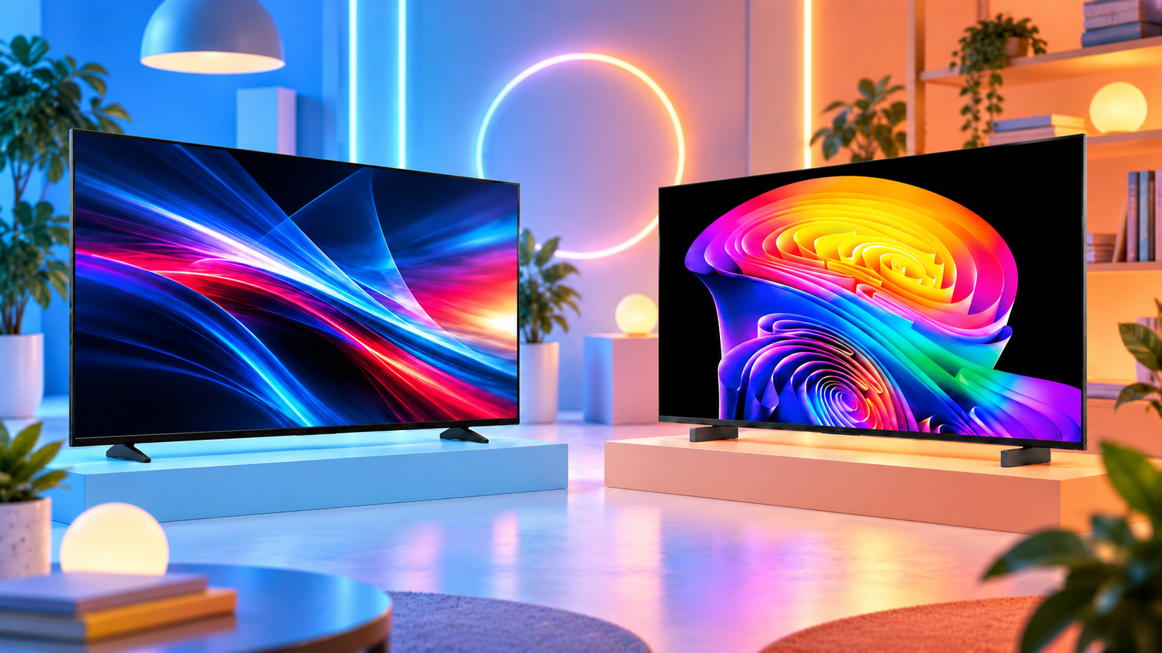 Sony BRAVIA 6 e LG C6 in una composizione illustrativa del confronto