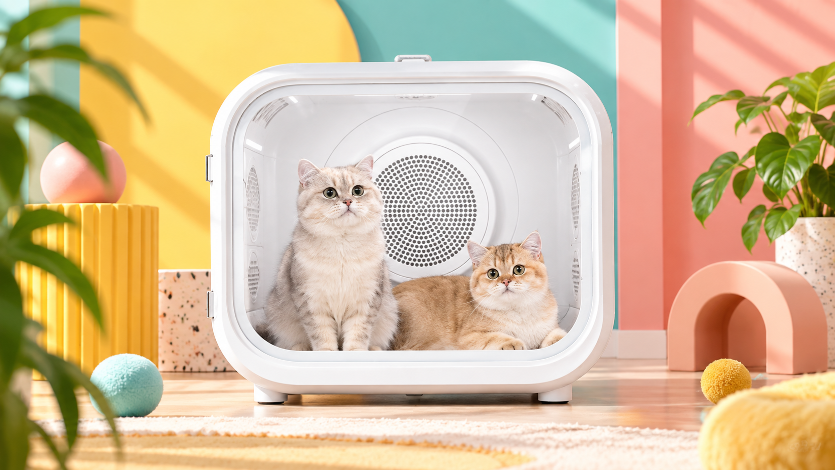 PETKIT AirSalon Max, immagine della recensione dedicata a comandi e vicinanza