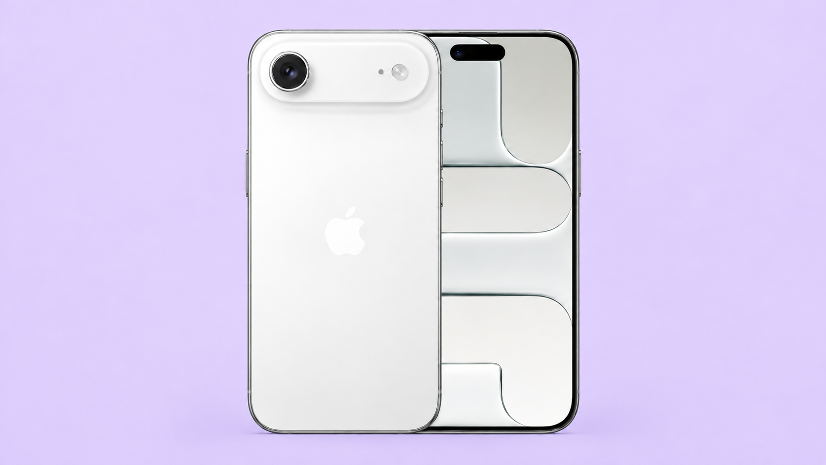 iPhone Air nella composizione editoriale dedicata al design sottile