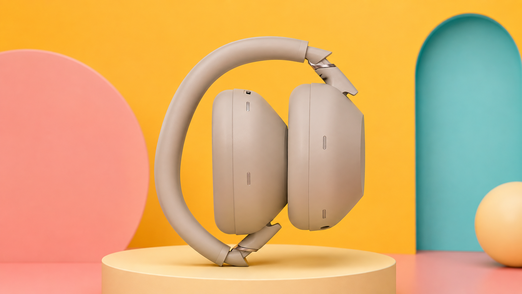 Sony WH-1000XM6 in scena editoriale
