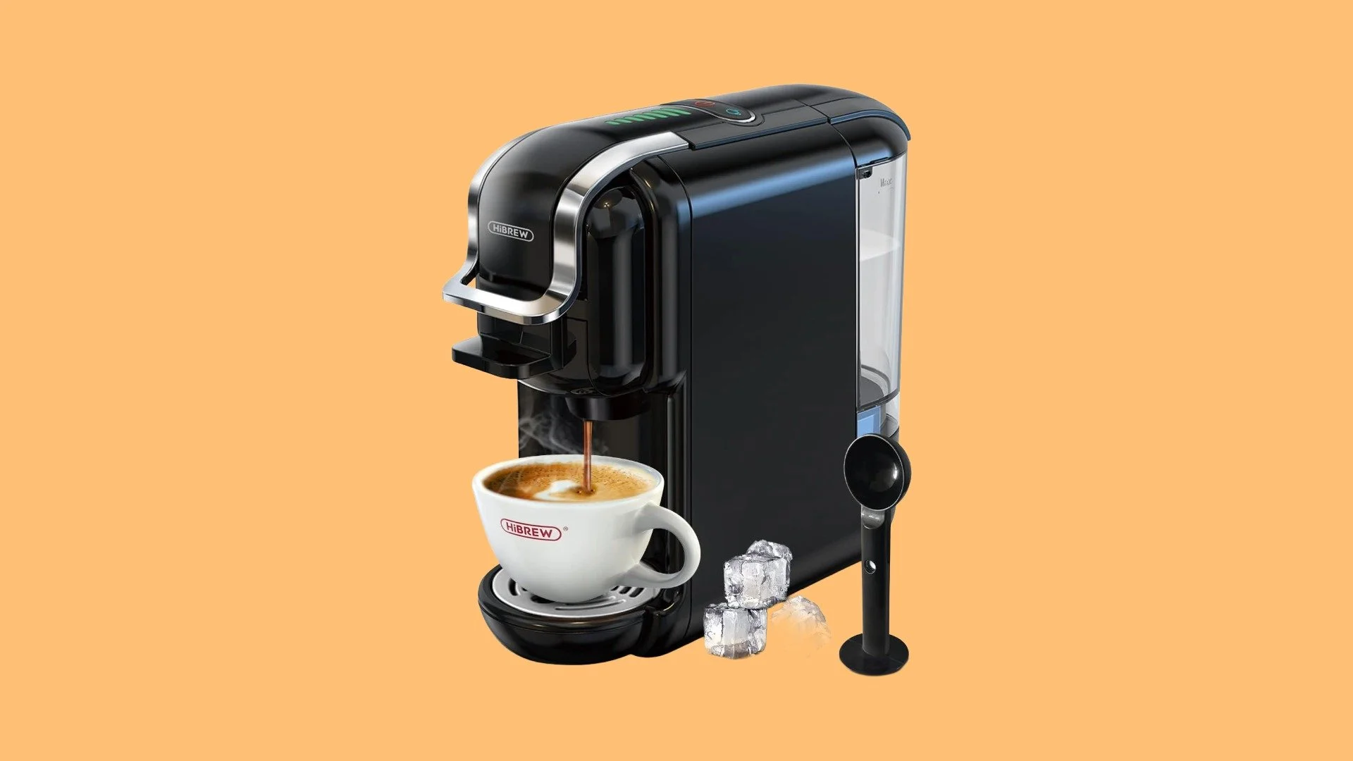 HiBrew Macchina da caffè H2B (cialde ESE)