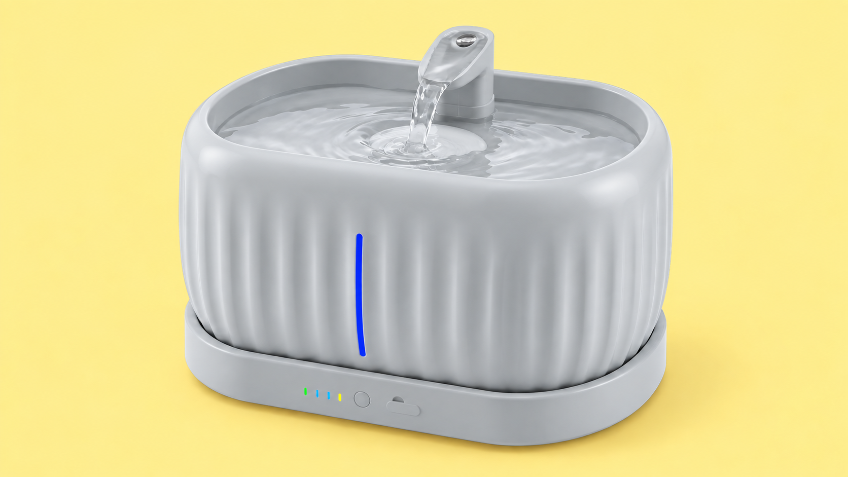 Illustrazione editoriale di Pretty Paw Pure Flow Max grigia