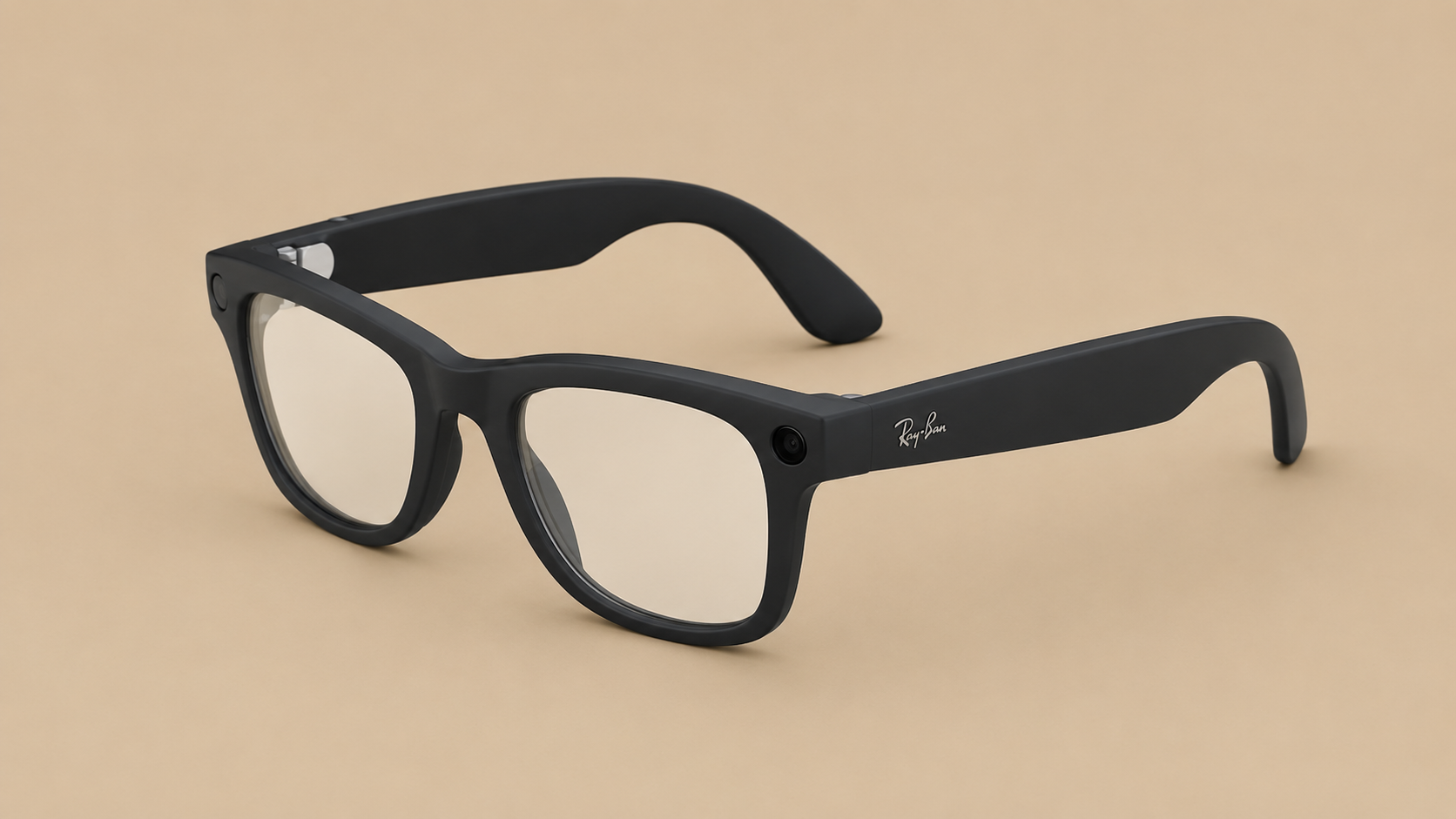 Ray-Ban Meta Wayfarer (Gen 2), Nero Opaco