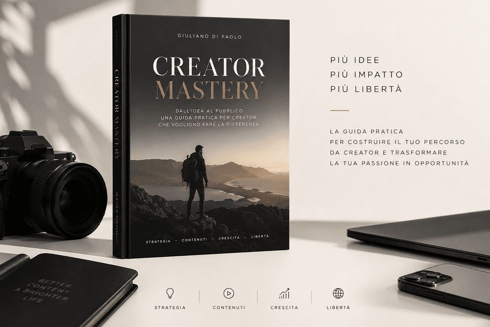 Copertina della guida digitale Creator Mastery