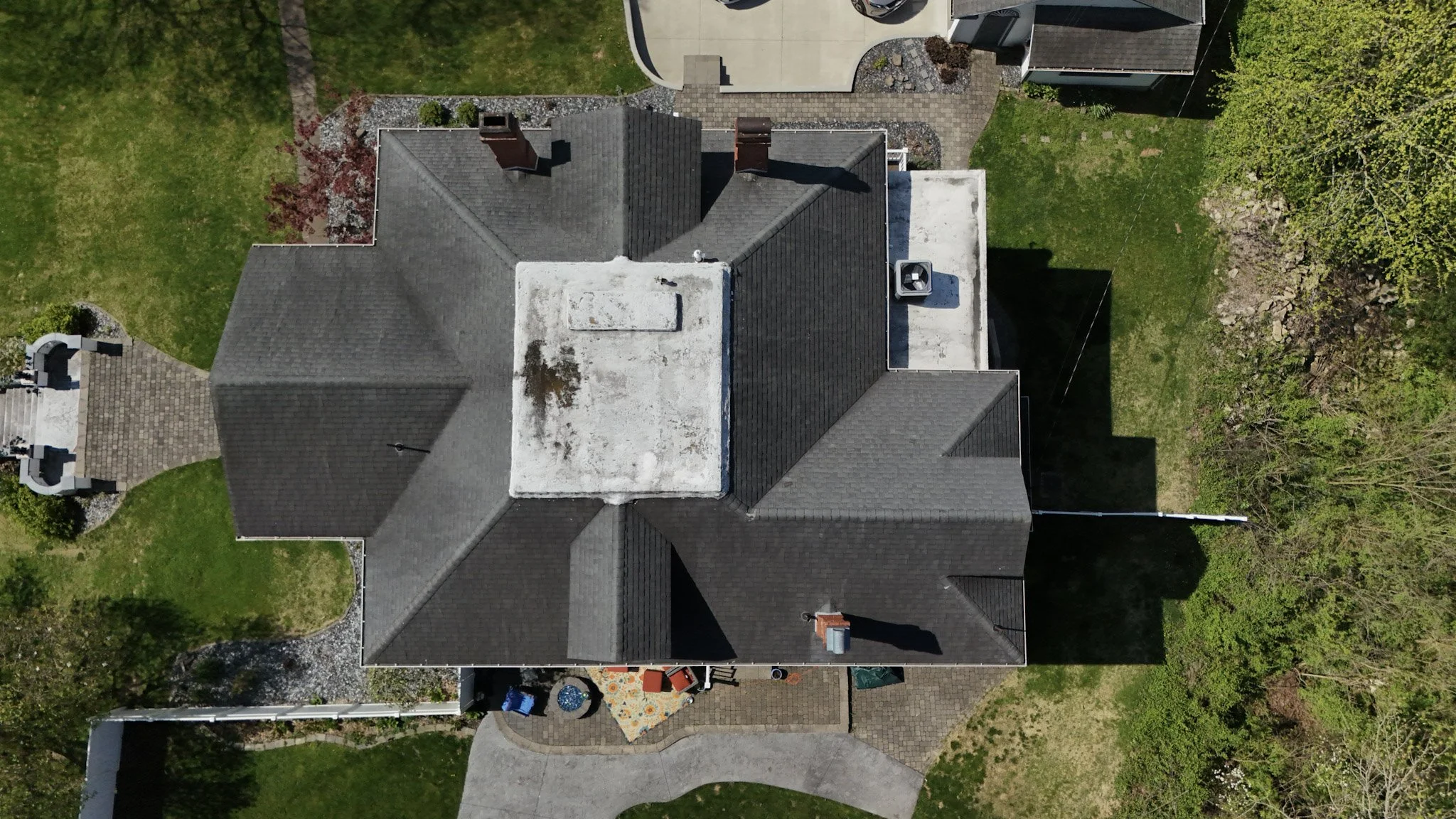 Drone roof inspection Marietta Ohio — MOV Drone Workz