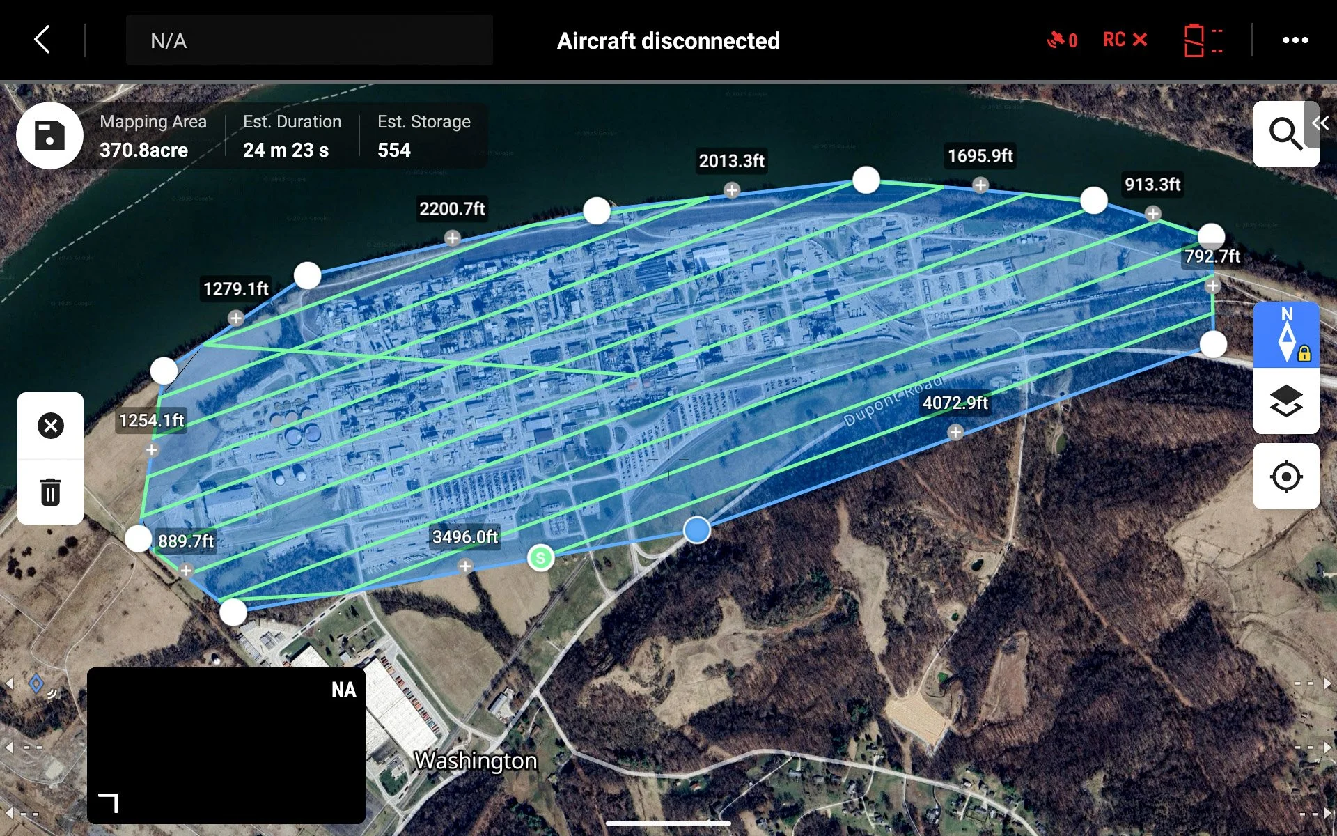 Land mapping and aerial data