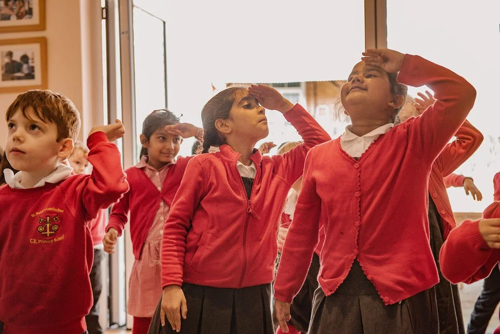 child performing