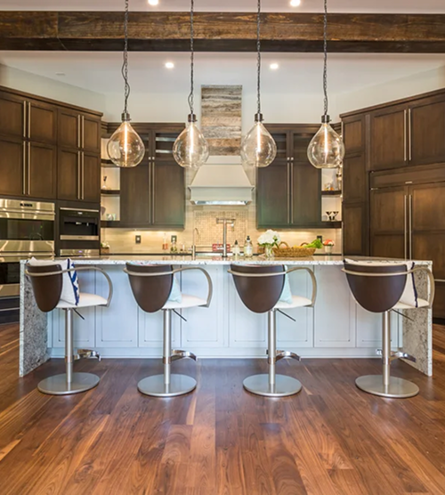 Home renovation and remodeling kitchen project