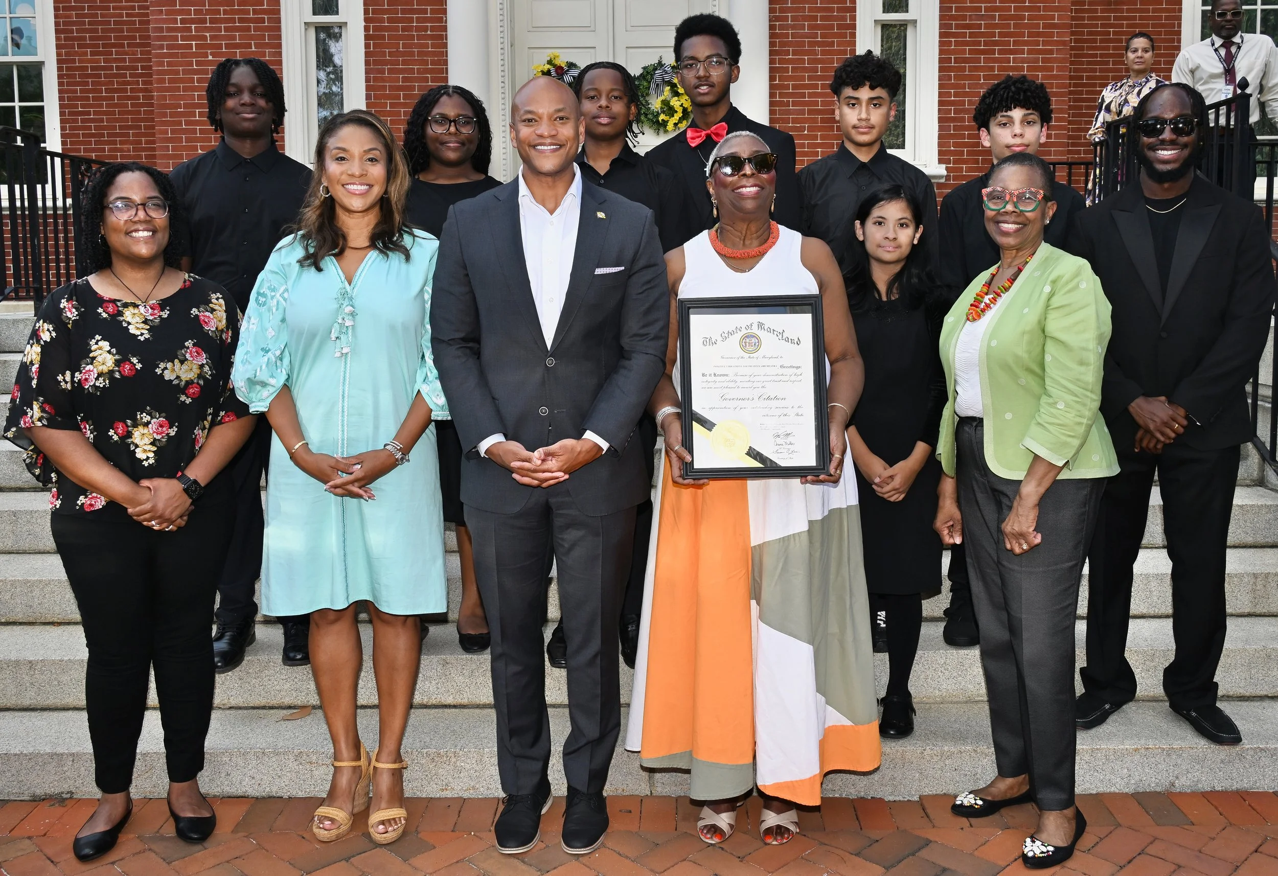 PVYSO performing at the Maryland Governor's Mansion in Annapolis, Maryland