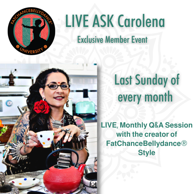 Ask Carolena live Q&A