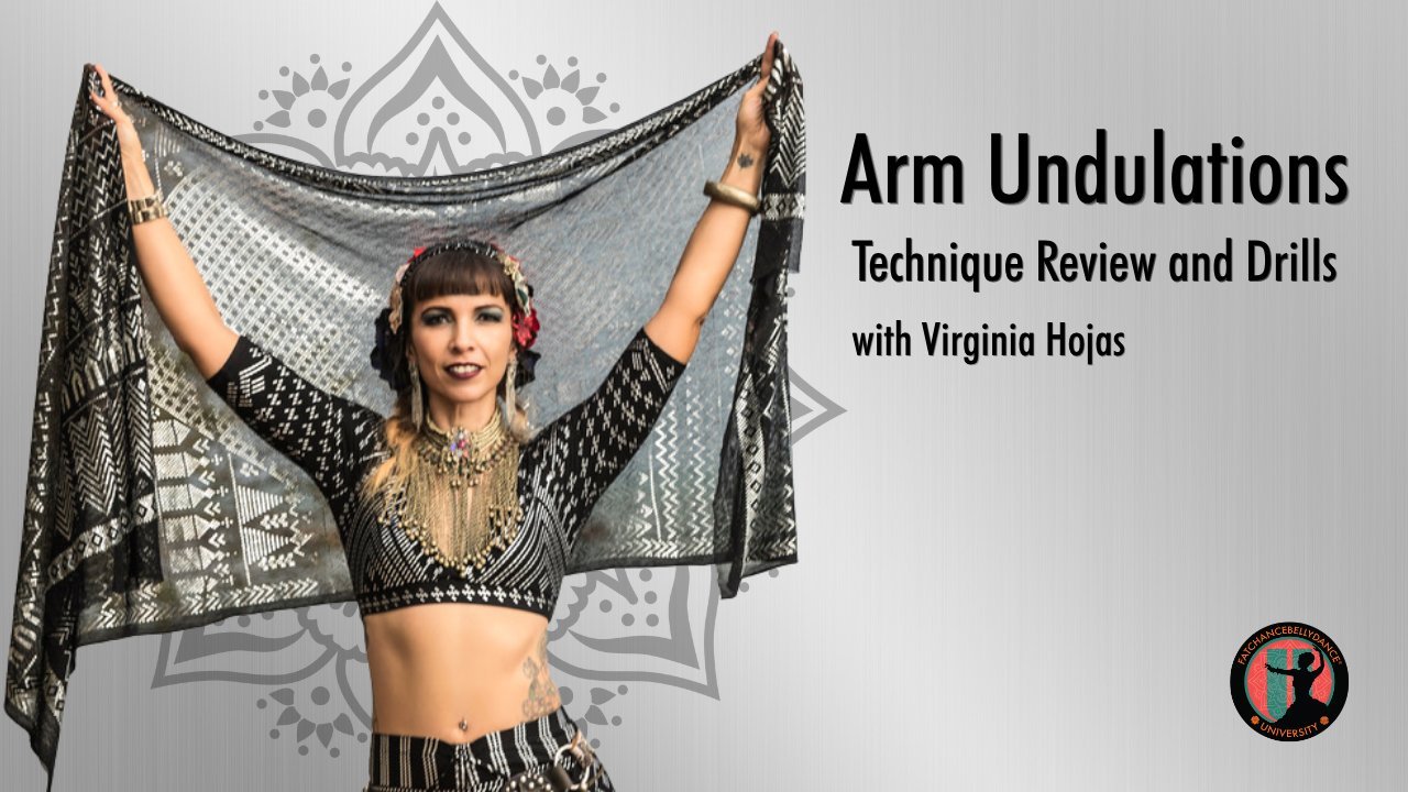 FCBD®U class artwork: Arm Undulations, Technique Review and Drills with Virginia Hojas