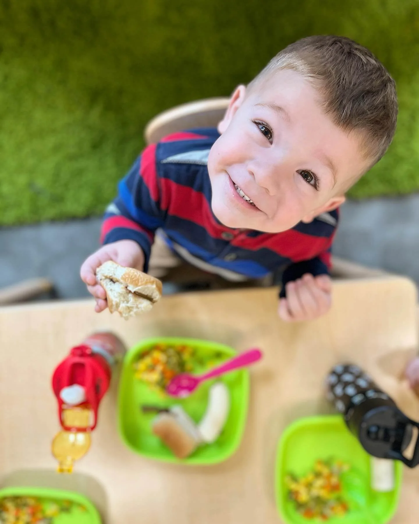 Healthy meals prepared for children at Balanced Family Academy