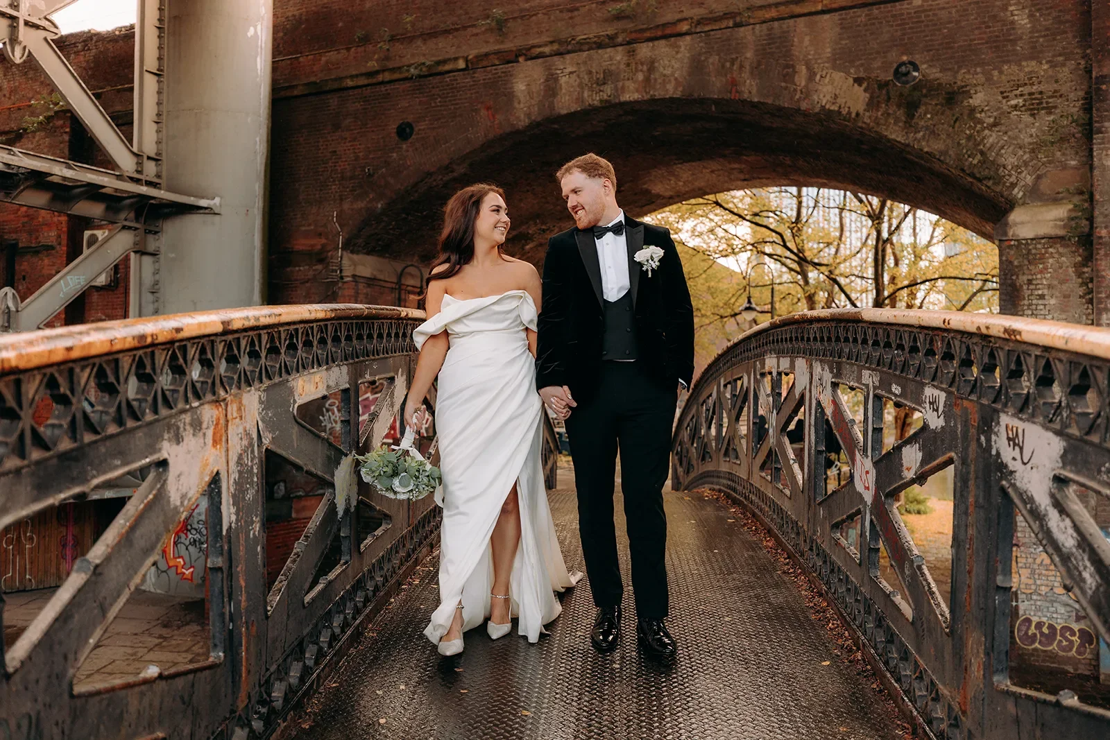 Natural wedding photograph from Manchester