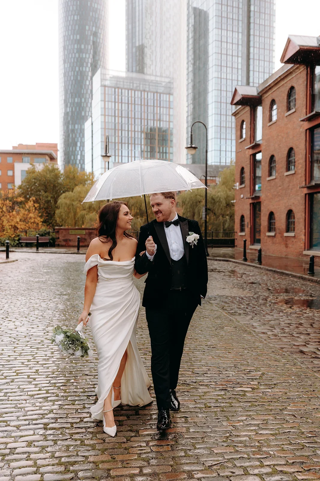 Wedding photographer at Castlefield Rooms Manchester